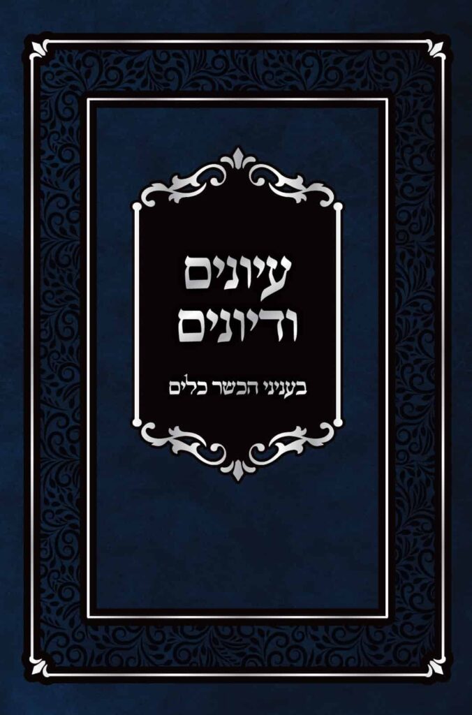 עיונים ודיונים בהכשר כלים