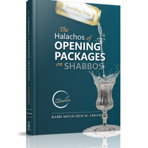 The Halachos of Opening Packages on Shabbos